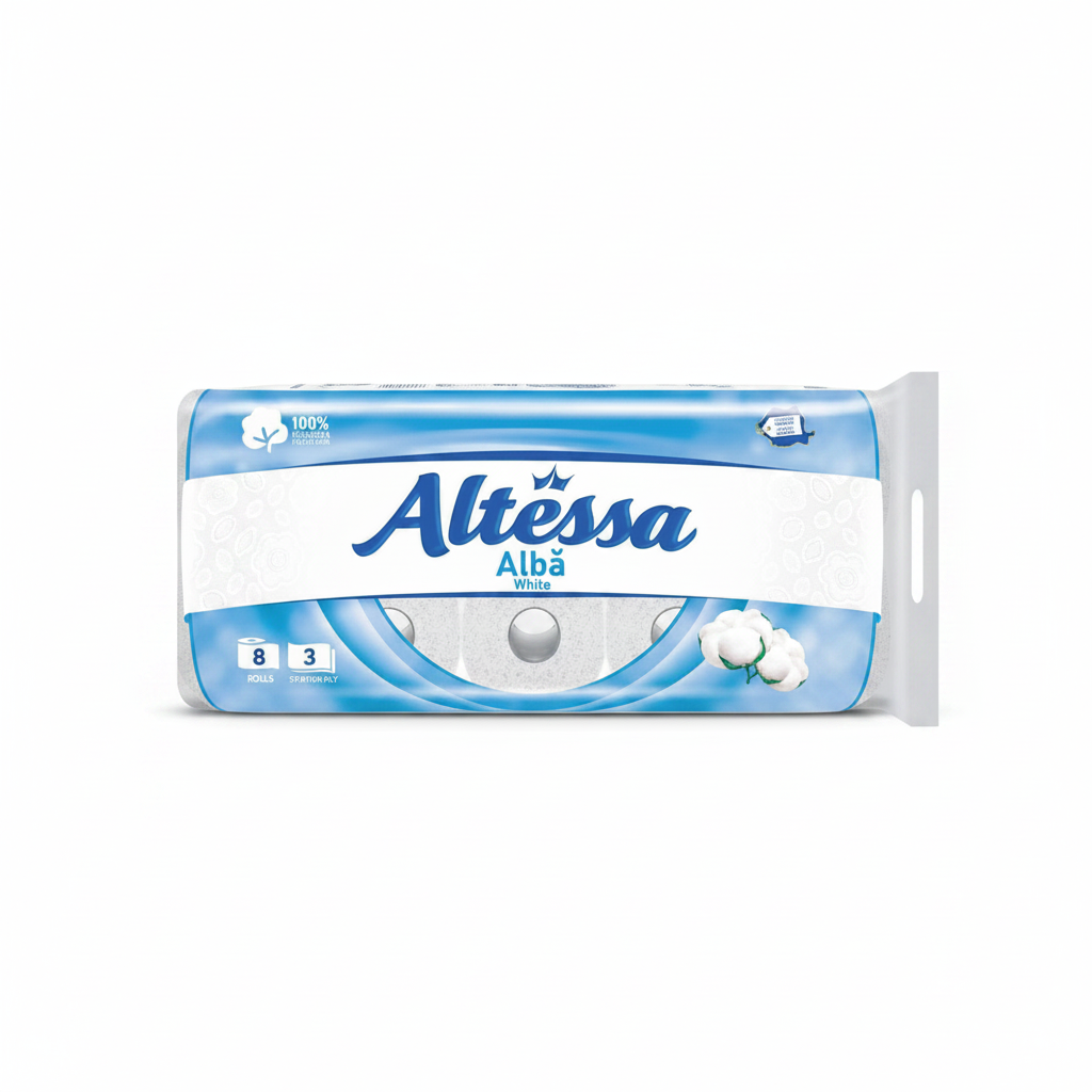 Altessa Hârtie Igienică 3 straturi 8 role