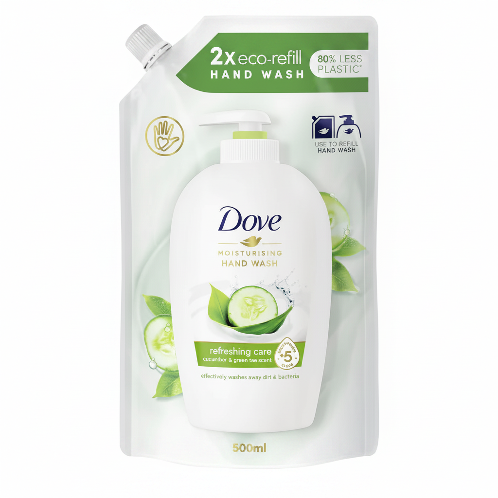 Dove Rezervă Săpun Lichid Cucumber & Green Tea 500ml