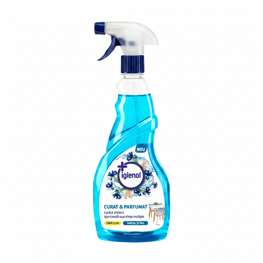 Igienol Curat & Parfumat Spray Santal și Iris 750ml micșorat