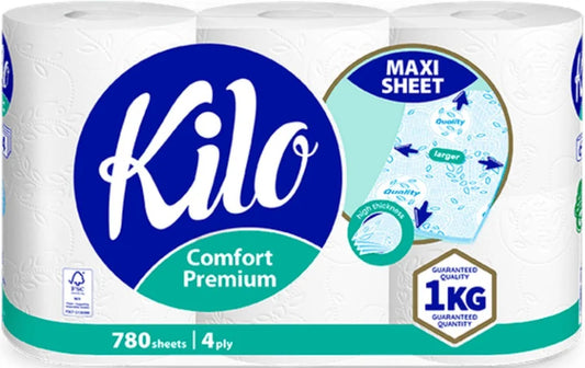 Kilo Hârtie Igienică, 6 role (1 kg)