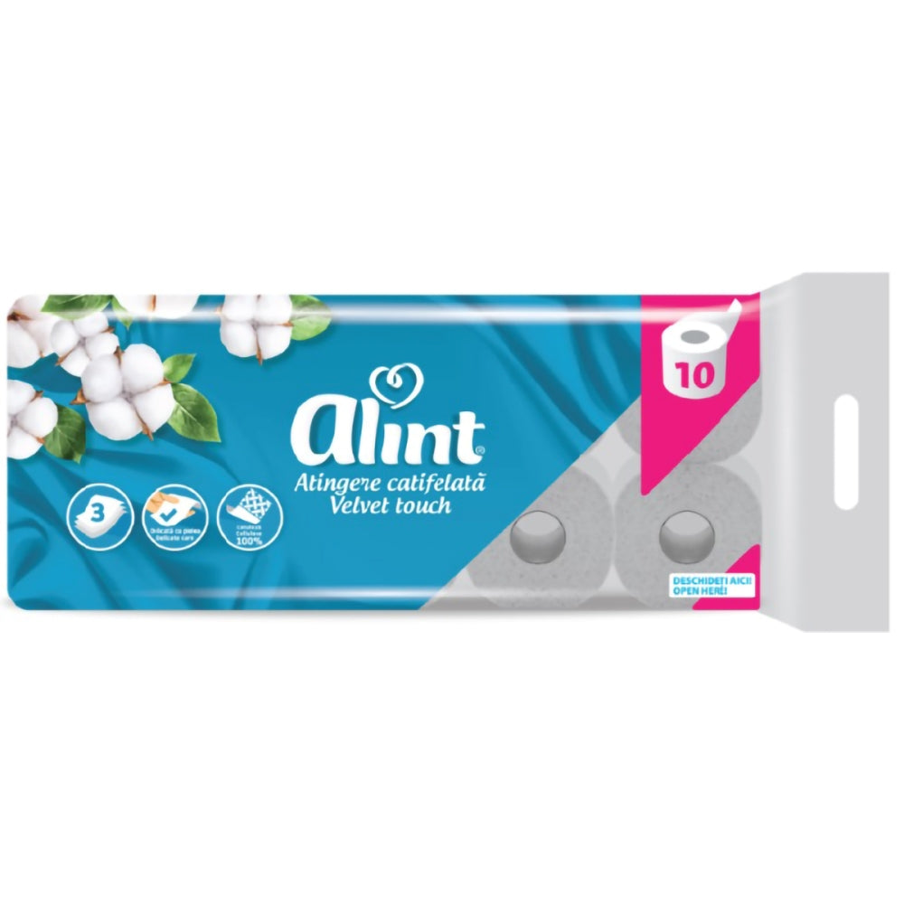 Alint Hârtie Igienică, 3 straturi, 10 role