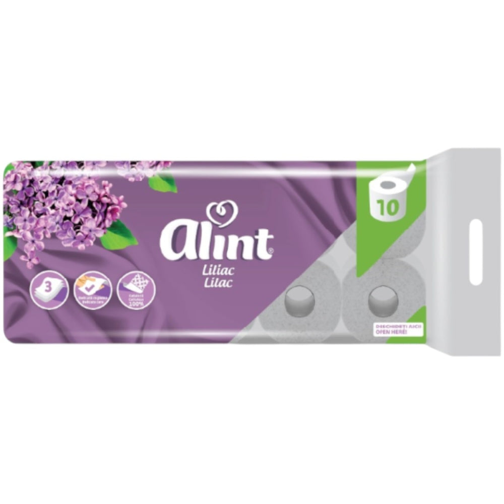 Alint Hârtie Igienică, 3 straturi, 10 role