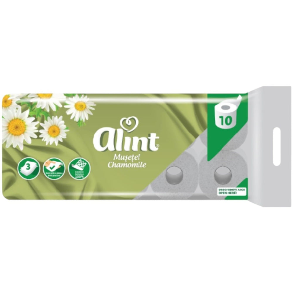 Alint Hârtie Igienică, 3 straturi, 10 role