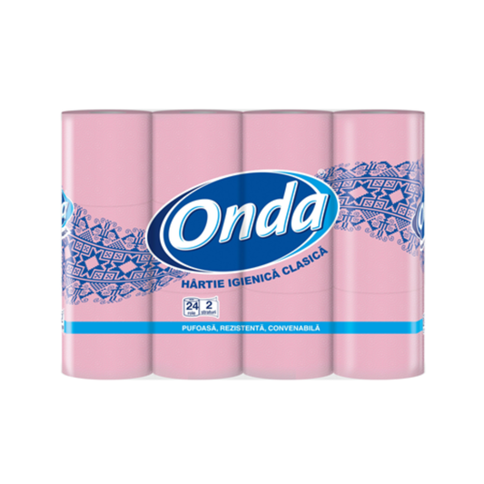 Onda Hârtie Igienică, 2 straturi, 24 role