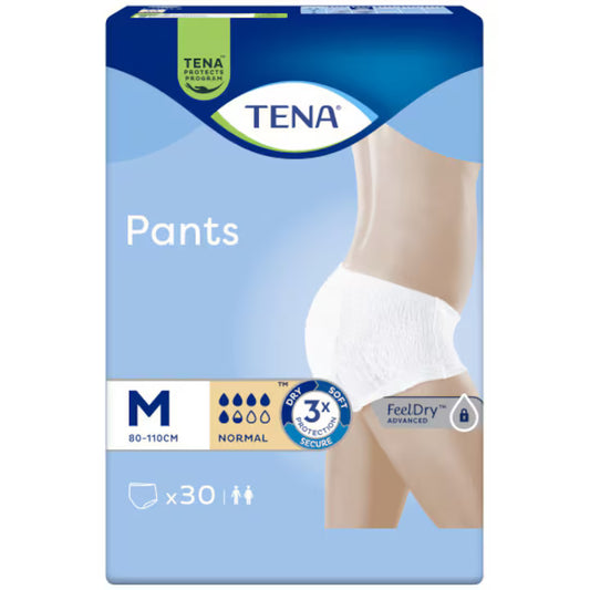 TENA Pants – scutece tip chilot pentru adulți, M (80–110 cm), 30 buc.
