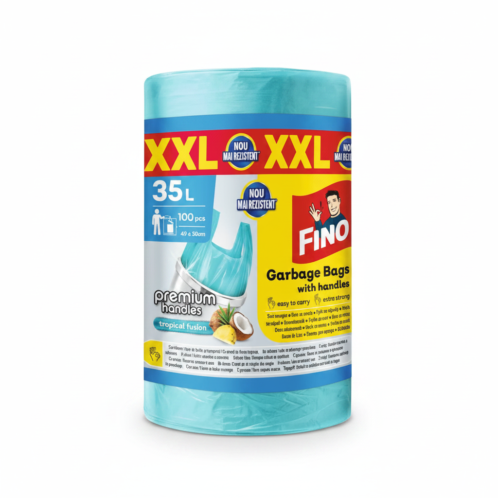 Fino XXL 35L saci menajeri albastru