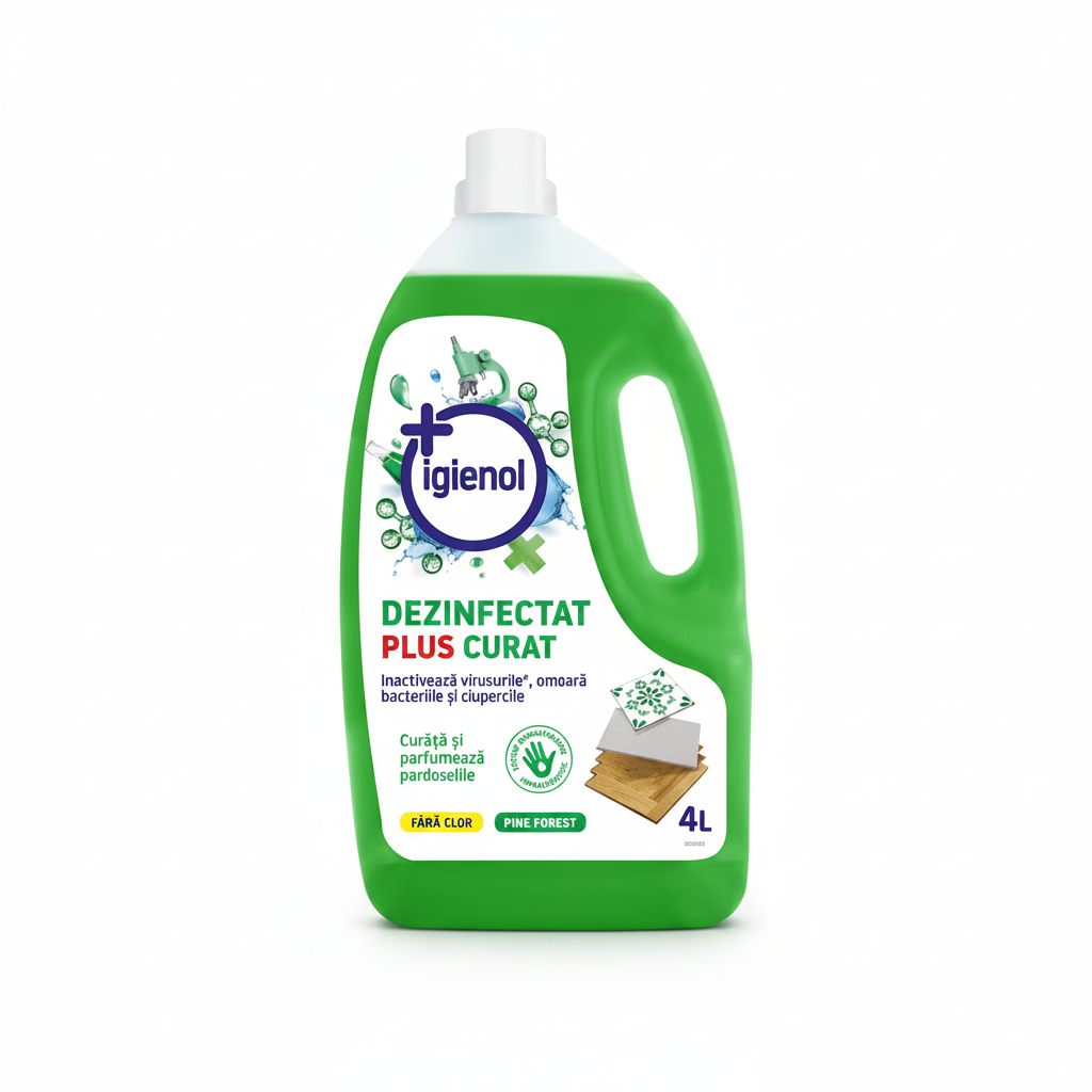Igienol Dezinfectat Plus Curat 4L Pine Forest
