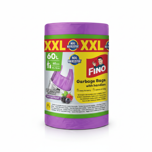 Fino XXL 60L saci menajeri violet