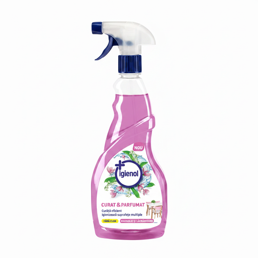 Igienol Curat & Parfumat Spray Magnolie și Lăcrămioare 750ml micșorat