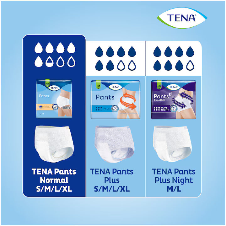 TENA Pants – scutece tip chilot pentru adulți, M (80–110 cm), 30 buc.