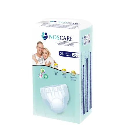 NosCare – scutece tip chilot pentru adulți, XL (110–160 cm), 20 buc.