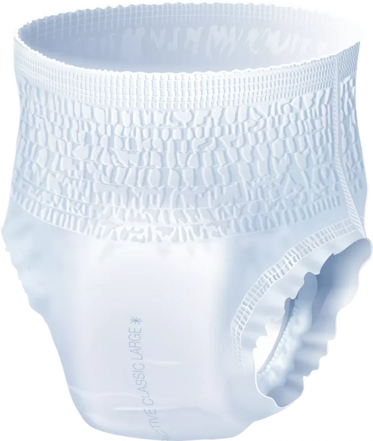 Seni Active Classic – scutece tip chilot, XL (120–160 cm), 30 buc.
